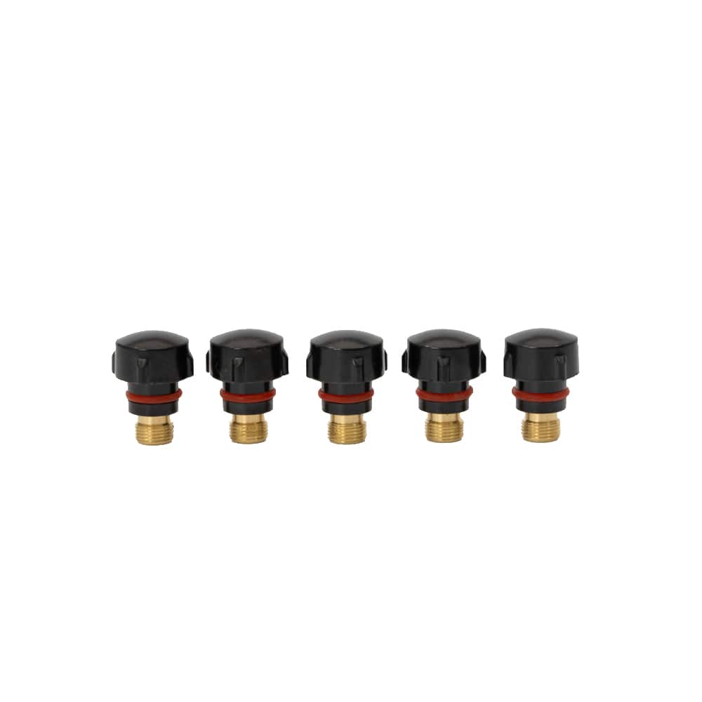 Lot De 5 Capuchons Arrière TIG 57Y04 Pour Torche De Soudage WP-17, WP-18, WP-26 - En Cuivre